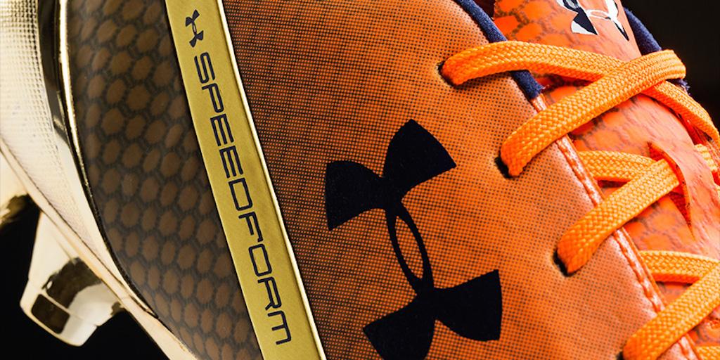 Under armour online speedform orange